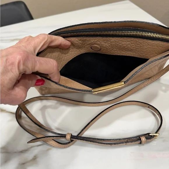 Burberry classic in pale blush/soft taupe w/polished gold accents - Picture 2 of 9